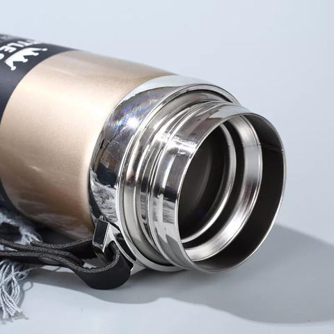 Garrafa Térmica 800ml Copo Isolamento Duplo Aço Inoxidável  A Vácuo Vacuum Bottle Super Resistente