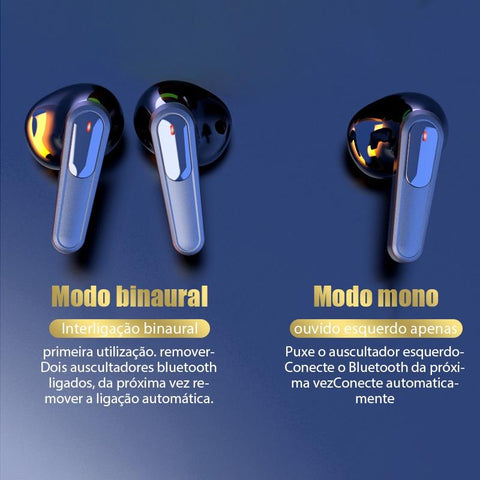 Fone De Ouvido Bluetooth Sem Fio De Jogo Xiaomi Bluetooth Estéreo Binaural 5.0 Fone Pro 60 Gamer