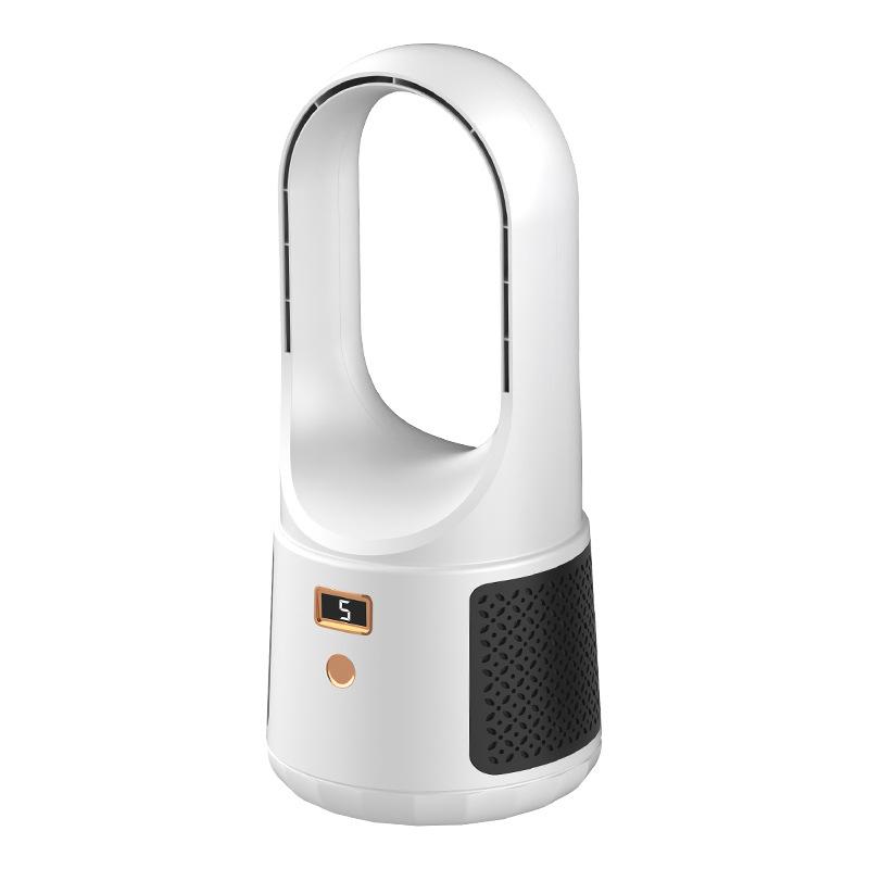 Ventilador Sem Lâminas Visor LED De Mesa Lâmina De Resfriamento Para Escritório Portátil Silencioso