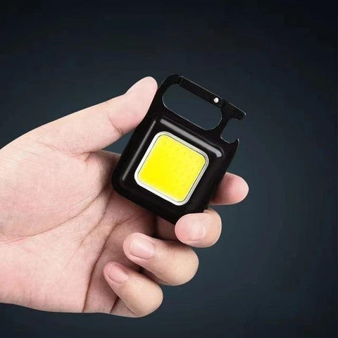 Led Portátil Mini Lanterna Tática de Emergência Portátil Chaveiro Multifuncional