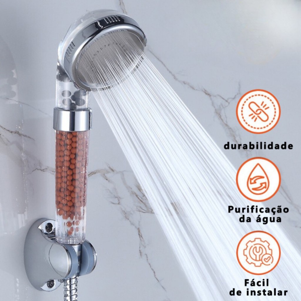 chuveiro ducha para lavatório com filtragem Iônica para salão e casa