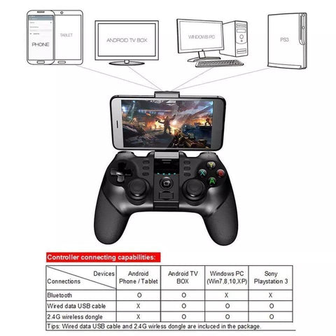 Controle Joystick 9076 Android Celular Pc Ps3