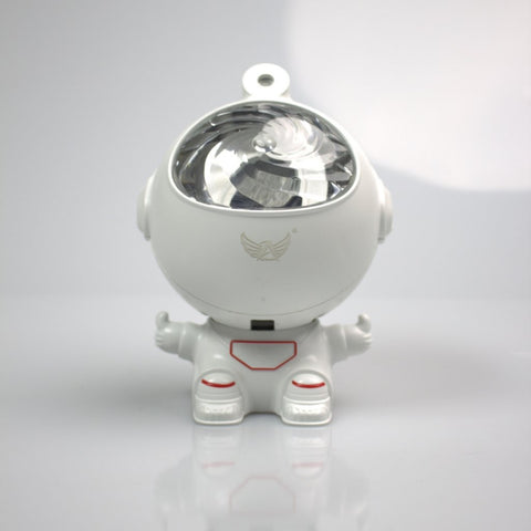 Astronauta dos sonhos Lanterna com luzes de estrela estilo mini sentado