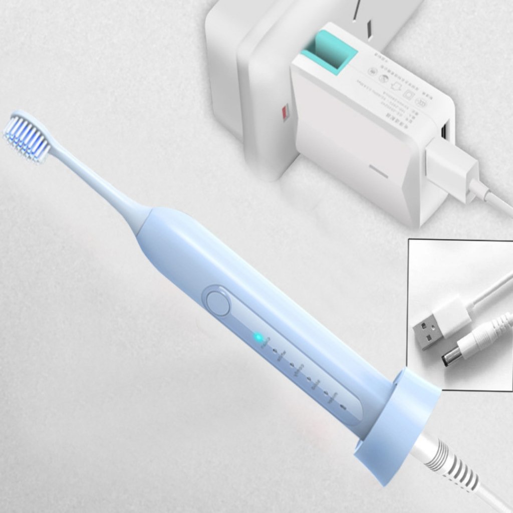 Avanço na Higiene Oral Escova Elétrica Recarregável à Prova D'Água com 6 Modos Inteligentes de