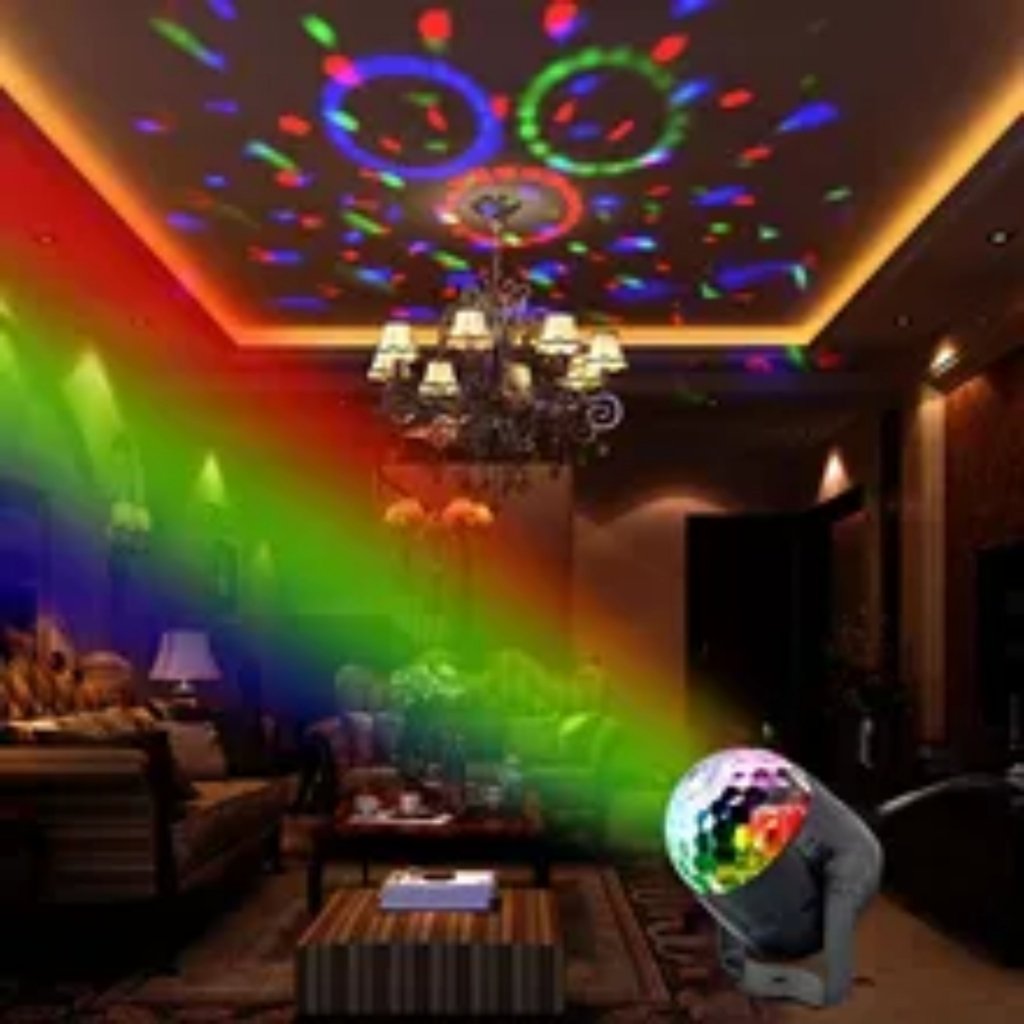 Luz de parede LED luzes de festa/ bola de discoteca decoração/projetor usb lâmpada estroboscópica