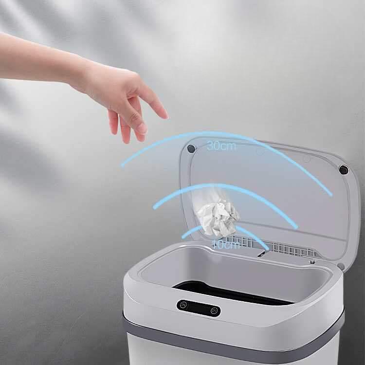 Lixeira Sensor Automática Banheiro Cozinha Lixo Inteligente