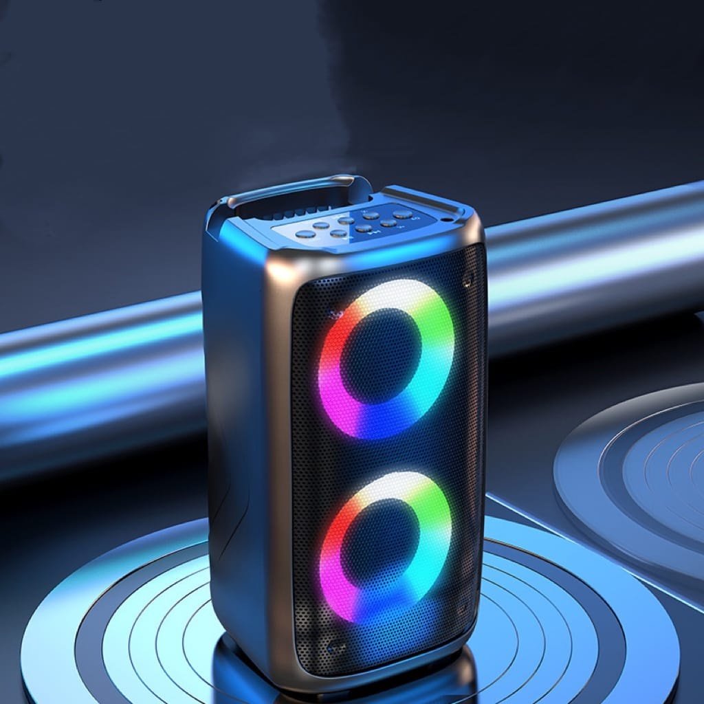 Caixa de som Bluetooth Potente Multimídia Com LED RGB Estéreo sem fio XDG-96