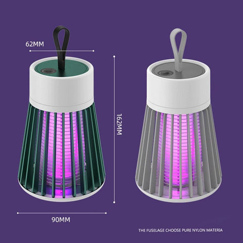 Lâmpada Elétrica Mata-Mosquitos Com Luz UV Usb Recarregável Armadilha Para Anti-Insetos