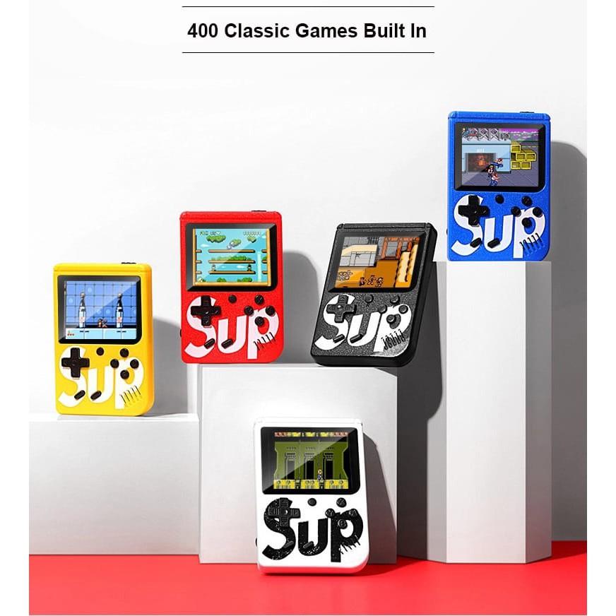 Mini Game Box Sup 400 Jogos in 1 Plus Vídeo-Game Portátil Compatível com TV  - Wi Eletrônicos